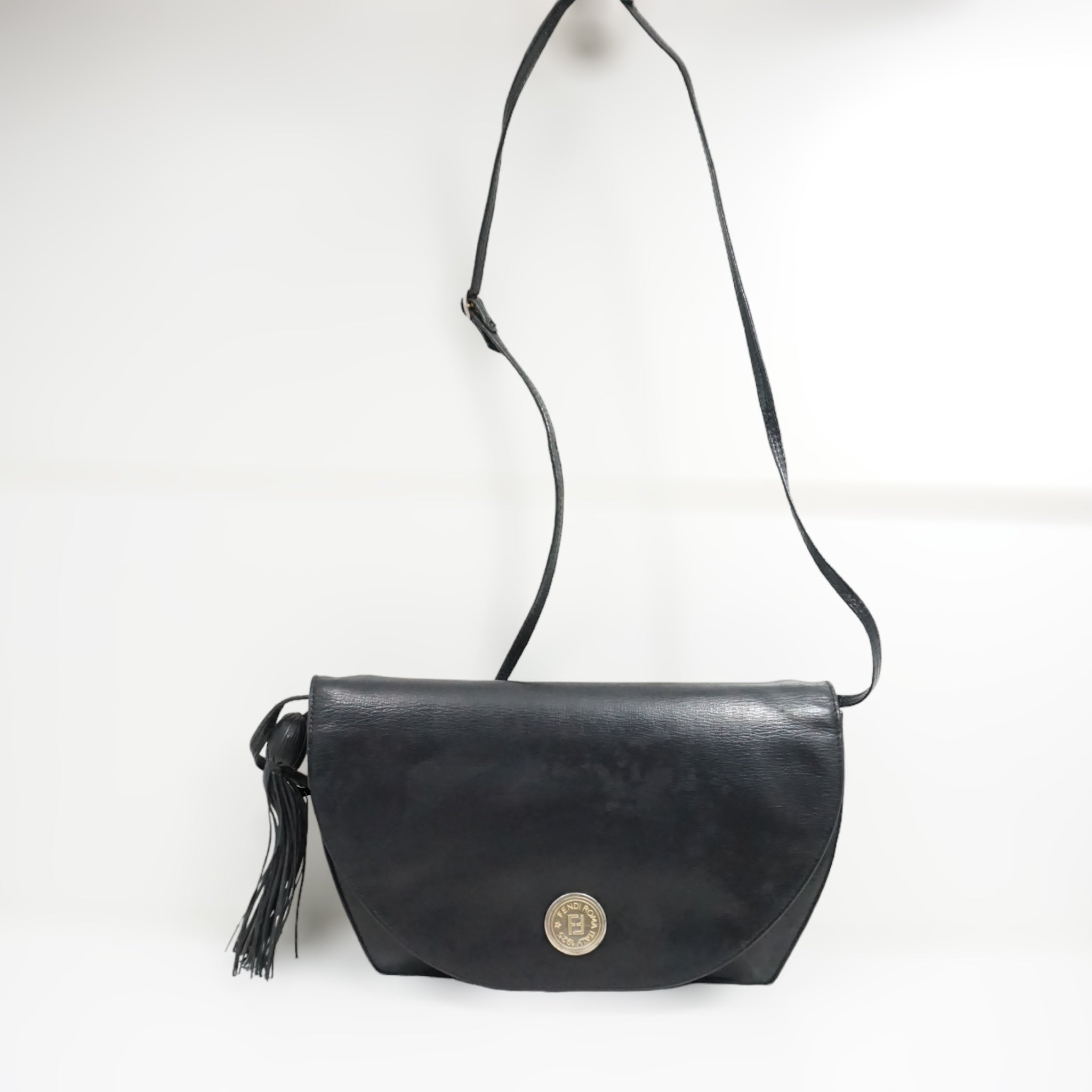 Fendi Læder Crossbodytaske