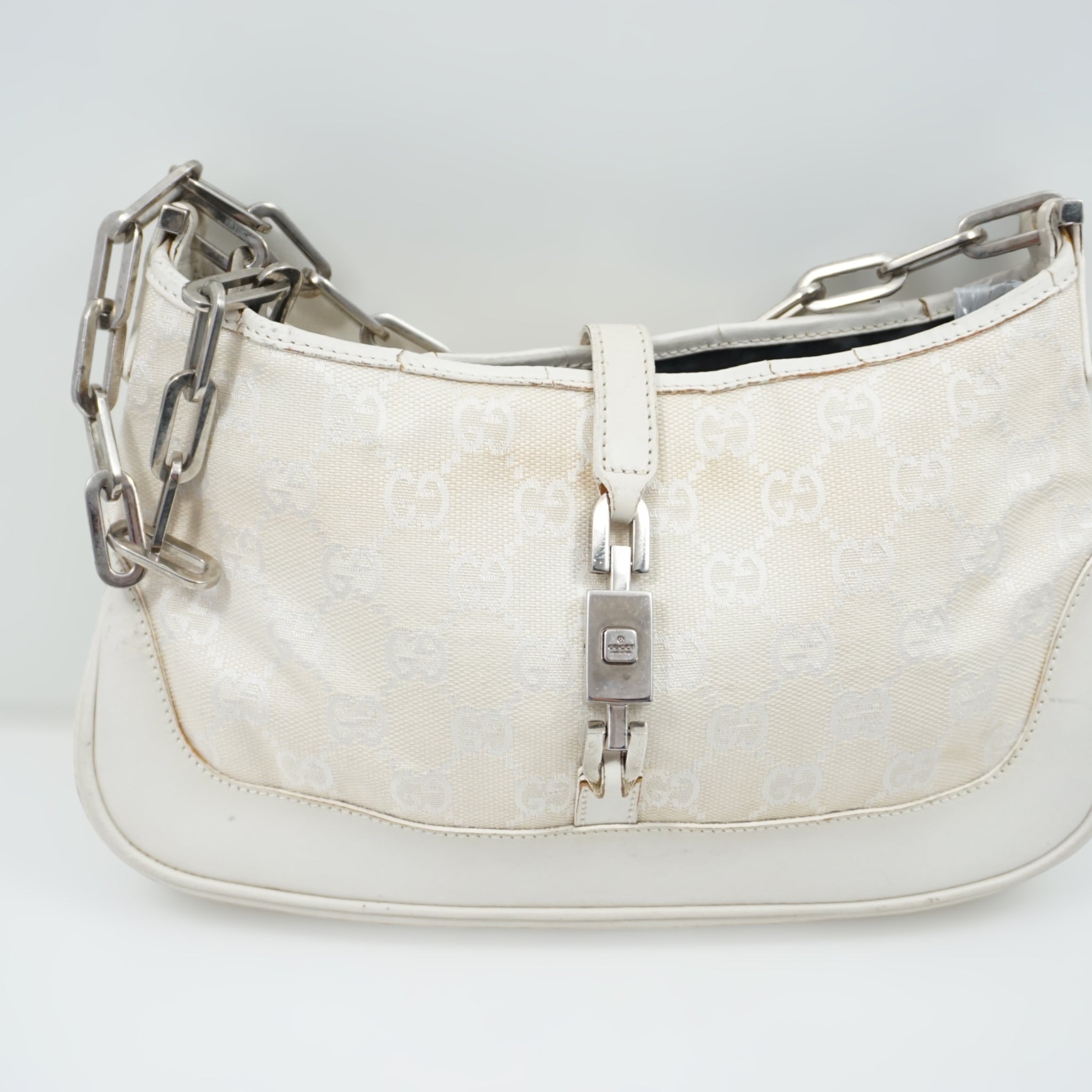 Gucci White Shoulder Bag