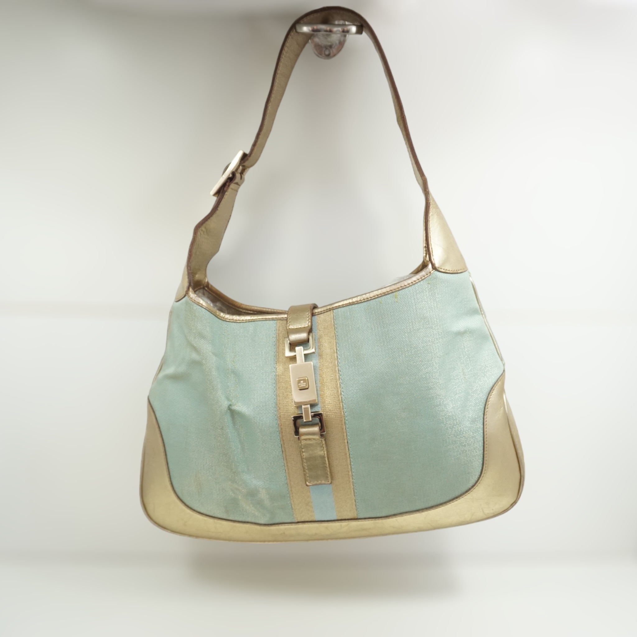 Gucci Turquoise Shoulder Bag