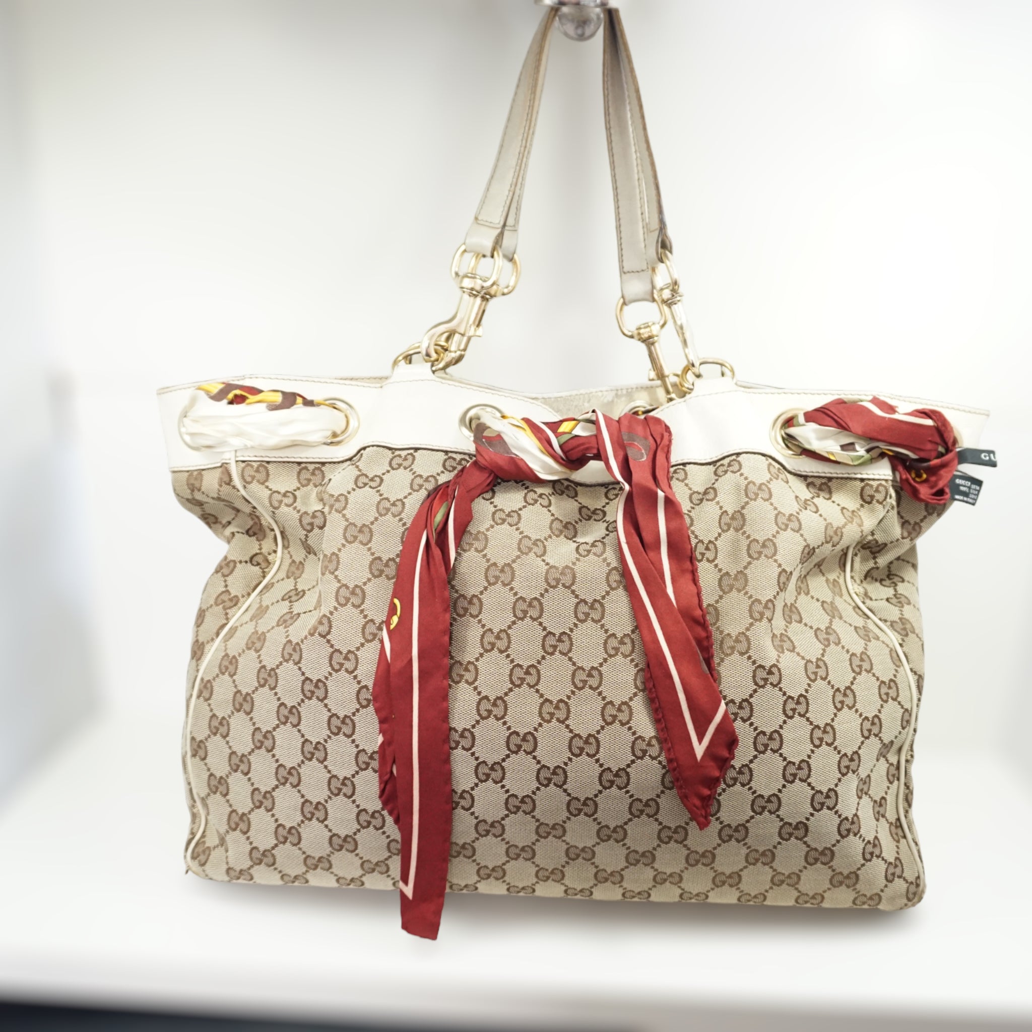 Gucci Scarf Tote Bag