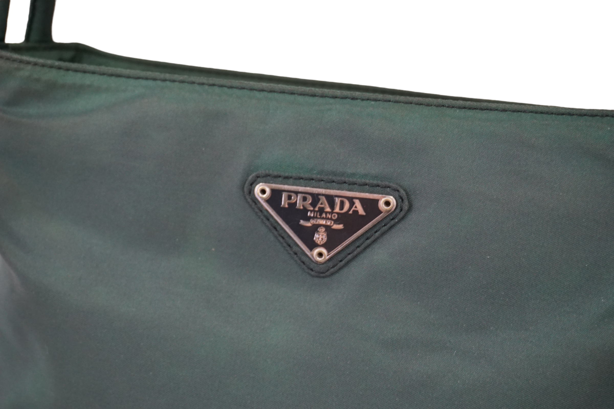 Prada Green Shoulder Bag