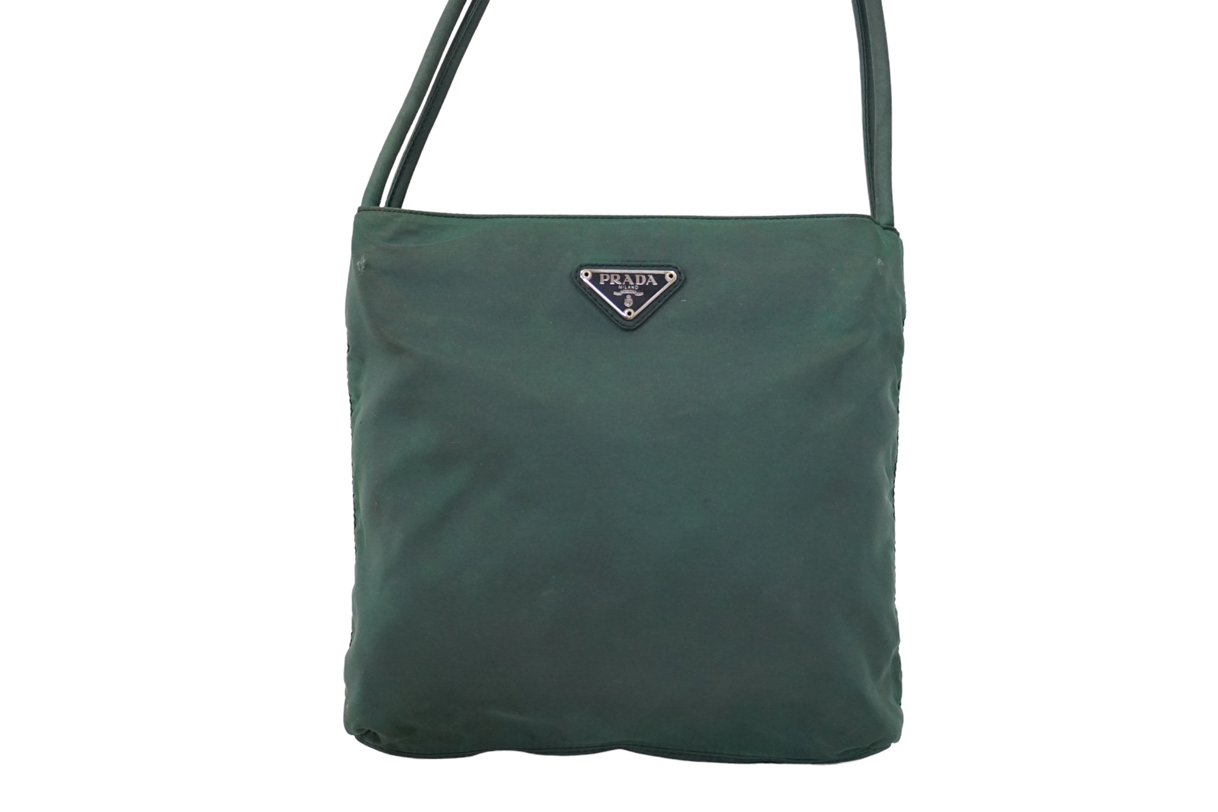 Prada Green Shoulder Bag